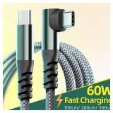 LAIHONEN 1PC USB C Cable 1M 2M 3M 10FT USB C...