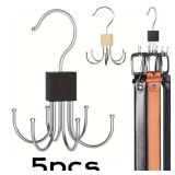 5pcs 360ï¿½ Rotating Storage Hanger Hook...