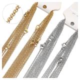 10pcs 2mm Stainless Steel Link Chains Necklaces...