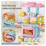 Mini Kitchen Counter Play Set DIY Simulated...