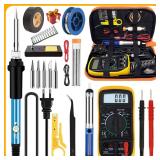 15pcs Kit 220V 60W Soldering Iron Kit 450ï¿½C...