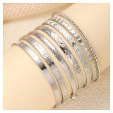 7Pcs/Set Vintage Elegant Rhombus Heart Twist...