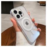 For Magesafe Magnetic Transparent Wireless...