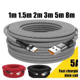 USB TYPE C Cable 5A Super Fast Charge Cable for...