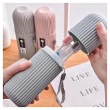 4 Pcs Portable Toothpaste Toothbrush Protect...