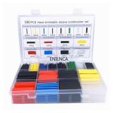 560pcs Heat-shrink Tubing Thermoresistant Tube...