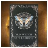 Old Witch Spells Book - Essential Tool for...