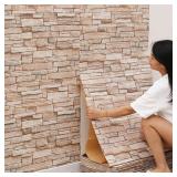 10pcs-35cmX30cm 3D Wall Sticker Imitation Brick...