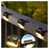 8pcs Solar LED Lights Outdoor Garden Light Deck...