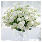5 forks 15 heads small carnation for wedding...