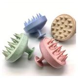 1pc Silicone Shampoo Brush Body Massage Brush...