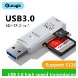 2 in 1 USB 3.0 Card Reader Micro TF sd card...