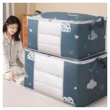 1pc Large/Small Quilt Clothes Storage Bag...
