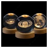 Unique 3D Crystal Ball Night Light Led Lamp...