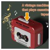 1pc Vintage Tape Recorder Couple Gift Keychain...
