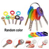 10ps Color Key Sleeve Mixed Color Soft Silicone...