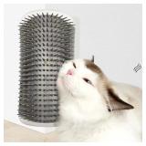 1 PC Massage Pet Cat Brush Corner Scrape Hair...
