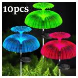 2pcs 7Color Changing Outdoor Lamp Solar...