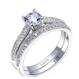 1 pair Vintage Halo 925 Sterling silver plated...