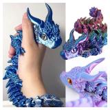 1pc 3D Printed Magic Dragon Movable Joint...