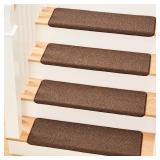 $140 MBIGM Bullnose Non-Slip Stair Treads w/Reusab