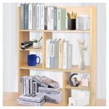 $30 Desktop Shelf,Small Bookshelf on Desk,multilev