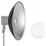 $57 NEEWER 16'/41cm Aluminum Standard Reflector Be