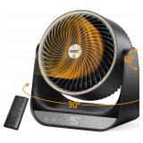 $100 DREO Whole Room Heater 714, 60 Vertical & 90