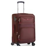 $120 Softside Expandable Luggage with 4 Spinner Wh
