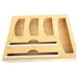 Redesigned and OVERSIZED ZipLock Bag storage organ