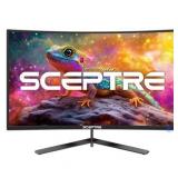 $160 Sceptre New Curved 24-inch Gaming Monitor up