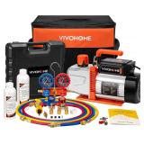 $160 VIVOHOME VG Series AC Vacuum Pump and Gauge S