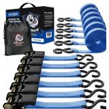 $26 Cartman 1' x 15' Ratchet Tie Down up to 1500lb