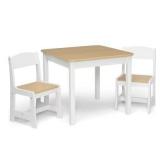 $63 Delta Children MySize Table with 2 Chairs, Nat