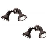 $120 Ciata 15' Outdoor Security Flood Light 2 Head