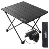 $24 Small Camping Table, Ultralight Aluminum Foldi