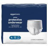 $12 Amazon Basics Unisex Protective Underwear, Ove