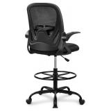 $130 Primy Drafting Chair Tall Office Chair with F