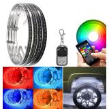 $170 17in RGBW Wheel Ring Lights w/Brake Function,