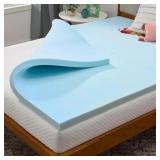 $70 Linenspa 2 Inch Memory Foam Mattress Topper, G