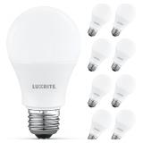 $21 LUXRITE A19 LED Light Bulb 75 Watt Equivalent,