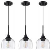 $107 3 Pack 1 Light Hanging Indoor Kitchen Island