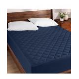 $33 Bare Home Quilted Mattress Pad, Twin XL - Blue