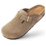 $21 Women s Genuine Suede Clogs for Women Slip-On