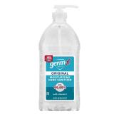 $19 Germ-X Unscented Scent Gel Hand Sanitizer 67.6