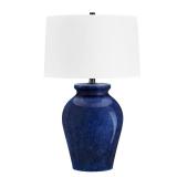 $57 Ivydale Blue Ceramic 22.5 in. Indoor Table Lam