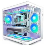 $77 MUSETEX ATX PC Case, 6 PWM ARGB Fans Pre-Insta