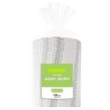 $29 Basics Everyday Paper Plates, 8.62 Inch, Dispo