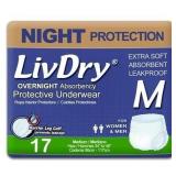 $30 LivDry Overnight Adult Diapers for Women and M