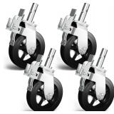 $115 8 Inch Scaffolding Wheels Set of 4, Scaffold
